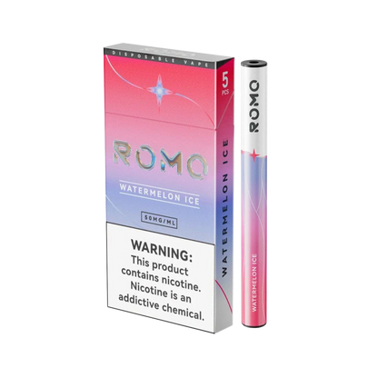 Romo 200 Puffs Disposable Vape 5PK