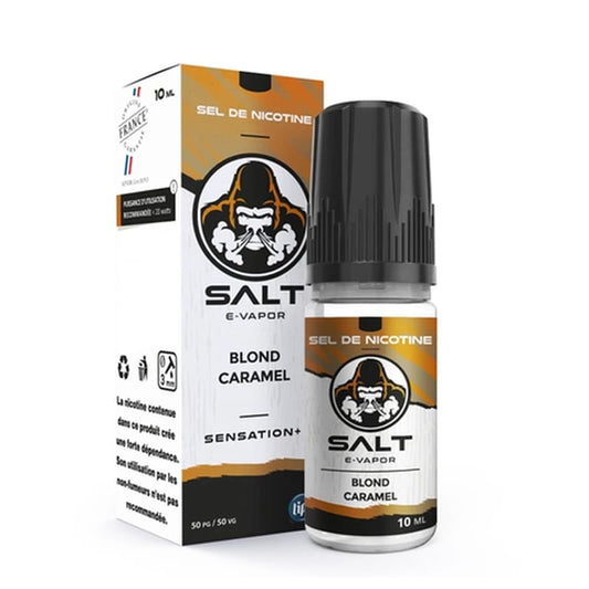 SALT E-VAPOR Blond Caramel - Sel de nicotine 10ml