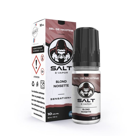 SALT E-VAPOR Blond Noisette - Sel de nicotine 10ml