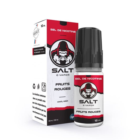 SALT E-VAPOR Fruits Rouges - Sel de nicotine 10ml