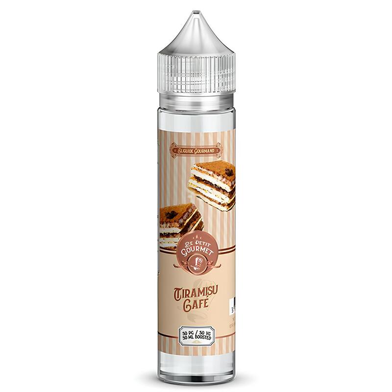 SAVOUREA Le Petit Gourmet Tiramisu Café - E-liquide 50ml