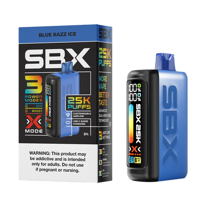 SBX 25K Puffs Disposable Vape