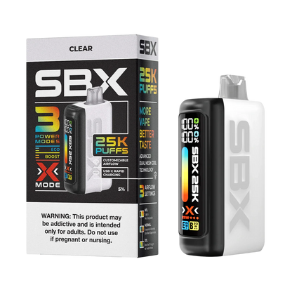 SBX 25K Puffs Disposable Vape