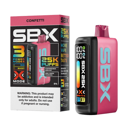 SBX 25K Puffs Disposable Vape