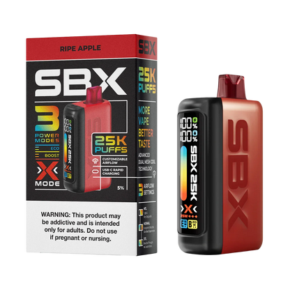 SBX 25K Puffs Disposable Vape