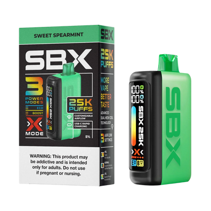SBX 25K Puffs Disposable Vape