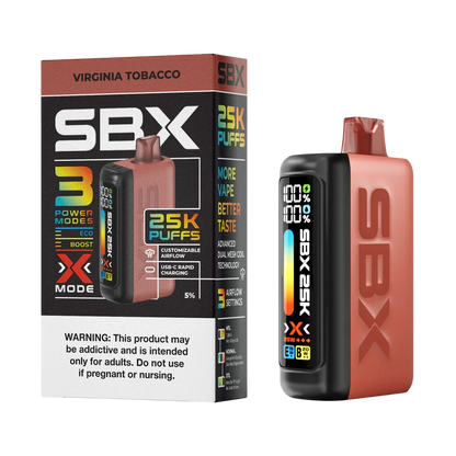SBX 25K Puffs Disposable Vape
