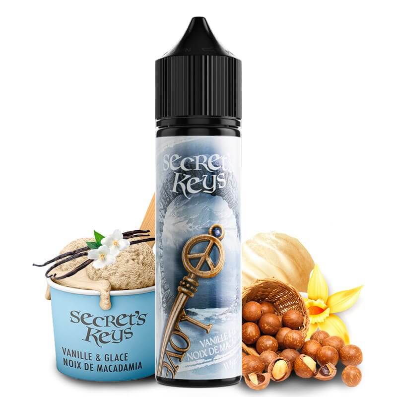 SECRET'S LAB Secret's Keys - White Key - E-liquide 50ml