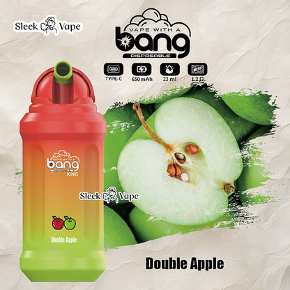 Bang King 12000 Puffs Disposable Vape(0% to 5% Nicotine)- 23ml E-Liquid, 850mAh Battery 20 Flavors