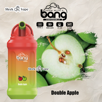 Bang King 12000 Puffs Disposable Vape(0% to 5% Nicotine)- 23ml E-Liquid, 850mAh Battery 20 Flavors