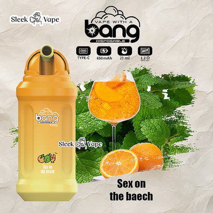 Bang King 12000 Puffs Disposable Vape(0% to 5% Nicotine)- 23ml E-Liquid, 850mAh Battery 20 Flavors