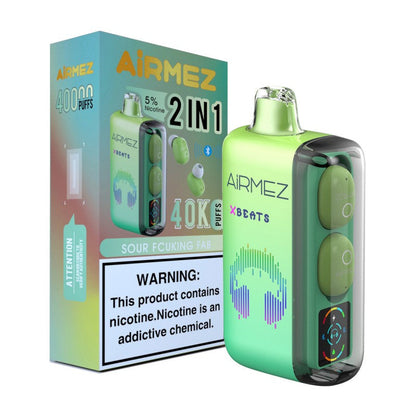 AiRMEZ Xbeats 40K Disposable Vape 20ml ,5%