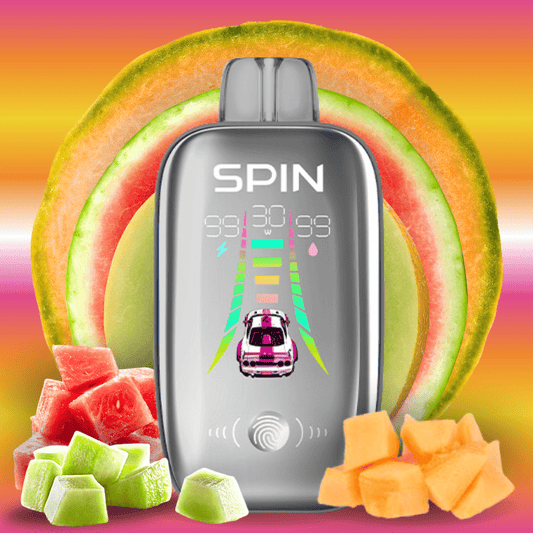 Spin Ultra 40k Disposable Vape - Watermelon Honeydew Cantaloupe