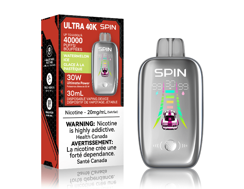 Spin Ultra 40k Disposable Vape - Watermelon Ice