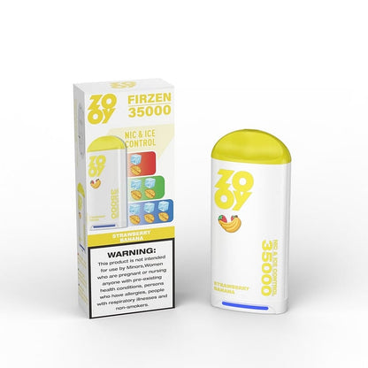 ZOOY FIRZEN 35000 Puffs Nic&Ice Control Disposable Vape 550mAh battery  10 Flavor Options