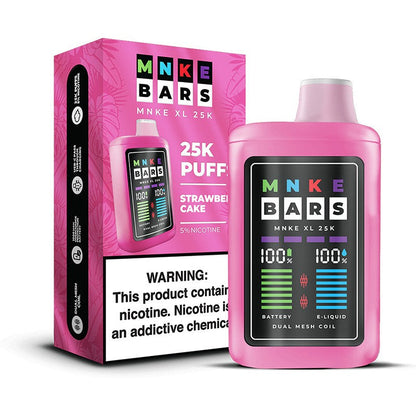 MNKE Bars XL 25K Disposable Vape 5%18m
