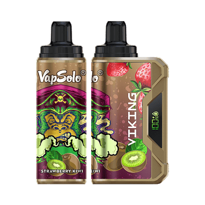 VapSolo Viking 12K Puffs Disposable Vape | Ajustable Airflow,LCD Display,Type-C port