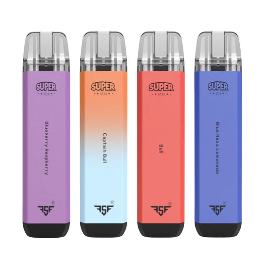 Super Stix 600 Disposable Vapes Bar 20mg 2ml tpd uk