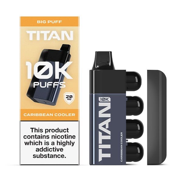 Titan 10k Disposable Vape  10,000 puffs , 1000mAh 18 Flavors