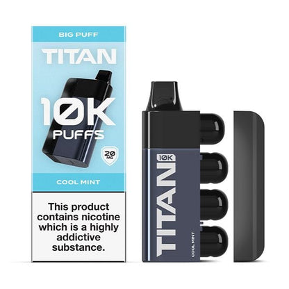 Titan 10k Disposable Vape  10,000 puffs , 1000mAh 18 Flavors