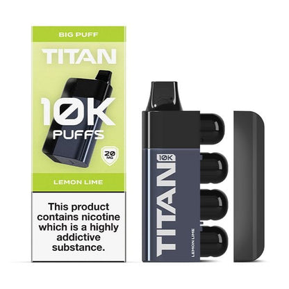 Titan 10k Disposable Vape  10,000 puffs , 1000mAh 18 Flavors