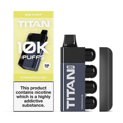 Titan 10k Disposable Vape  10,000 puffs , 1000mAh 18 Flavors