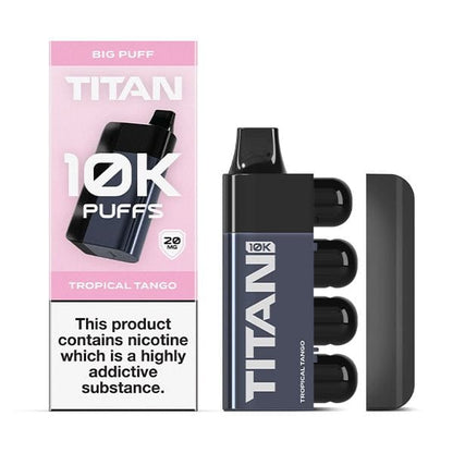 Titan 10k Disposable Vape  10,000 puffs , 1000mAh 18 Flavors