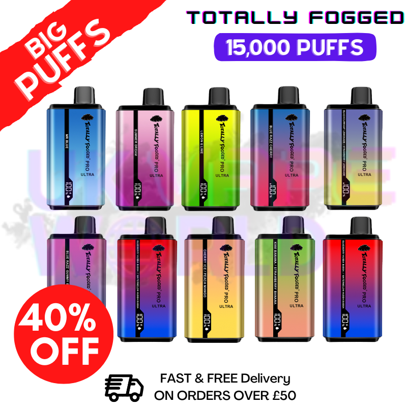 Totally Fogged 15K Puff Ultra Disposable Vape Kit