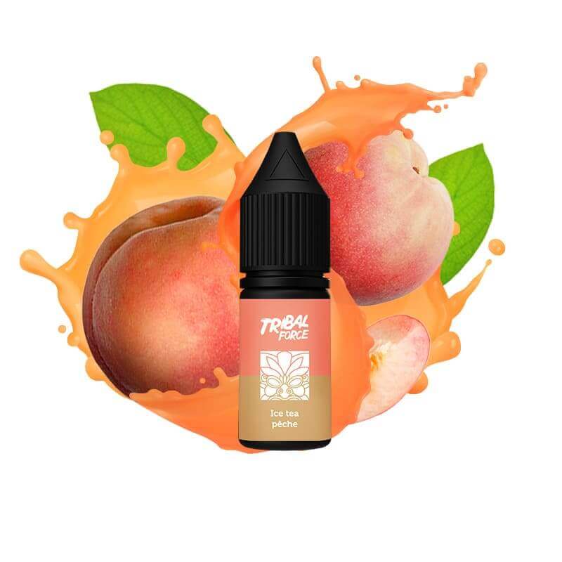 TRIBAL FORCE Ice Tea Pêche - E-liquide 10ml