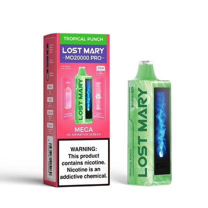 Disposable Vape 20000 Puffs - Lost Mary MO20000 Pro (5% Nic) | Dual Mesh Coil