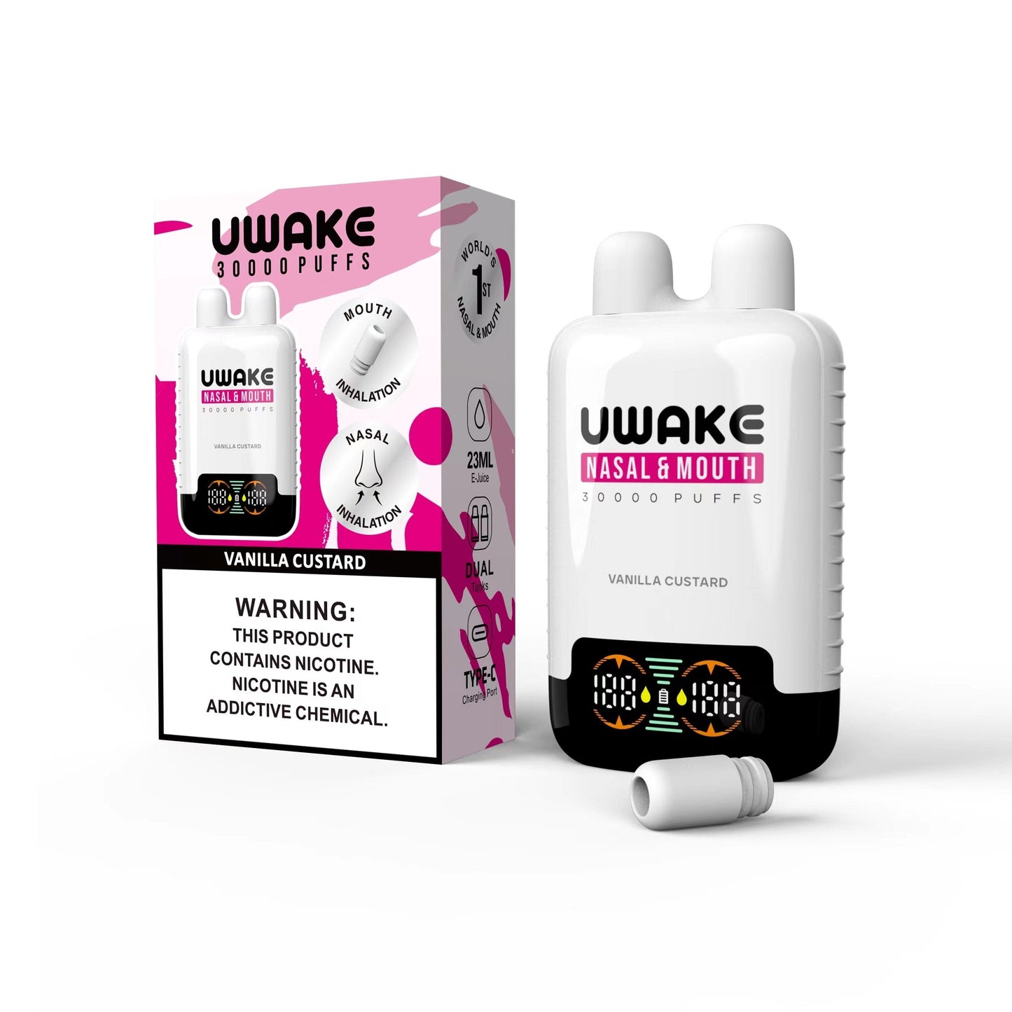 Mr.Goodie UWAKE 30000 Puffs Nasal & Mouth Disposable Vape