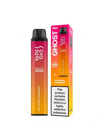 Ghost Pro 3500 Puffs Disposable Vape Box Of 10