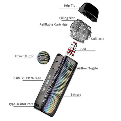 VAPORESSO Luxe PM40 - Kit E-Cigarette 40W 1800mAh