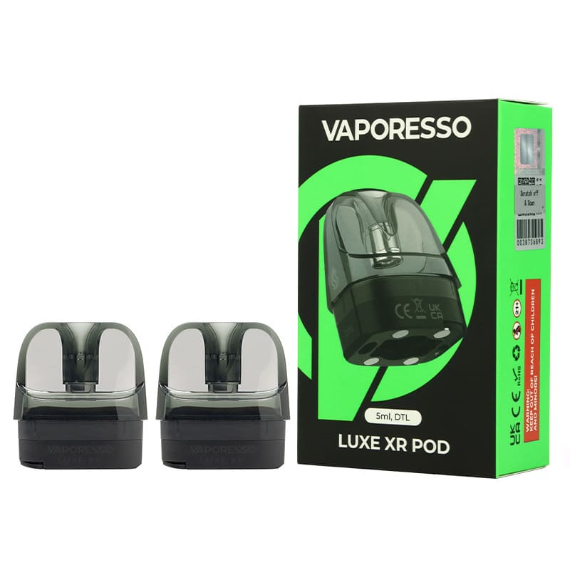 VAPORESSO Luxe X/XR/XR Max - Pack de 2 Cartouches Pod 5ml