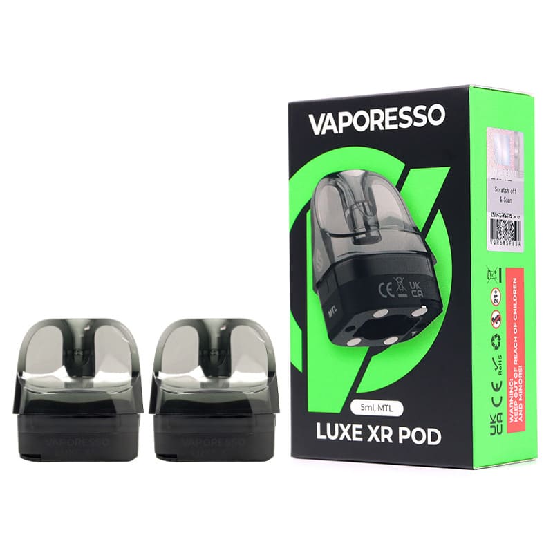 VAPORESSO Luxe X/XR/XR Max - Pack de 2 Cartouches Pod 5ml