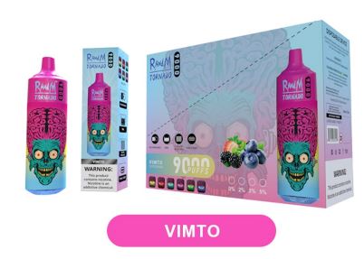 RAndM Tornado 9000 Puffs Disposable Vape Box Of 10