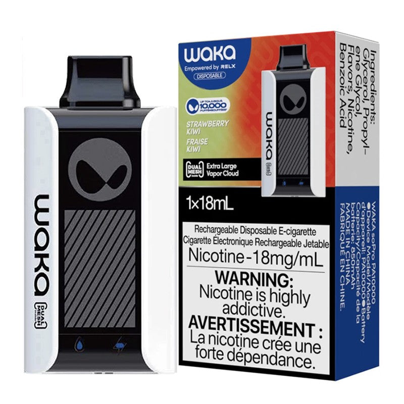 WAKA Sopro PA10000 Disposable Vape - 10,000 Puffs (2/3/5% Nic) | Mesh Coil 9 Flavors