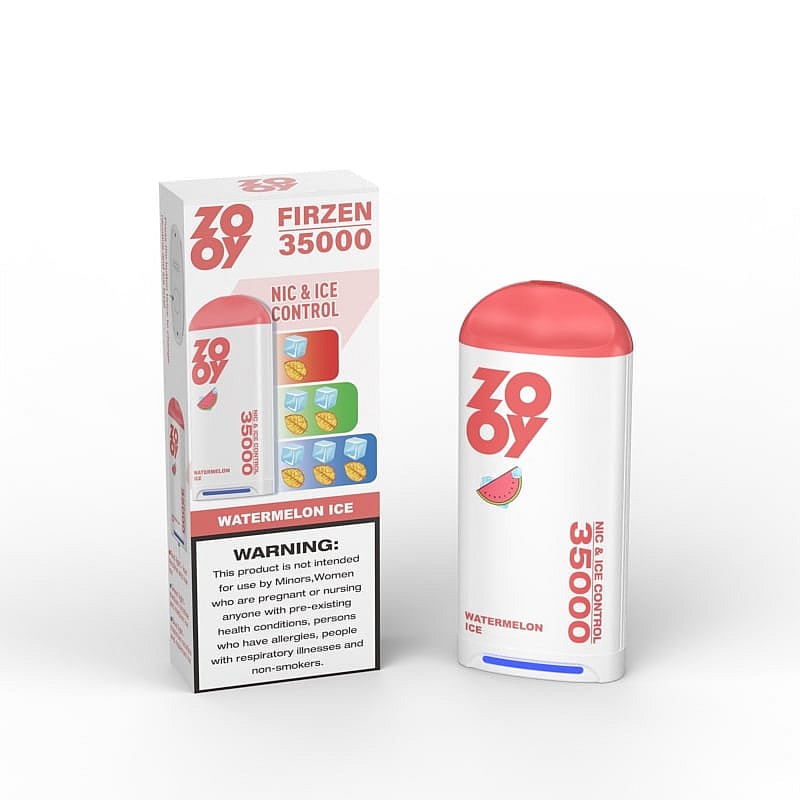 ZOOY FIRZEN 35000 Puffs Nic&Ice Control Disposable Vape 550mAh battery  10 Flavor Options