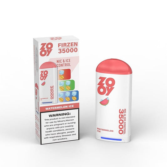 ZOOY FIRZEN 35000 Puffs Nic&Ice Control Disposable Vape 550mAh battery  10 Flavor Options