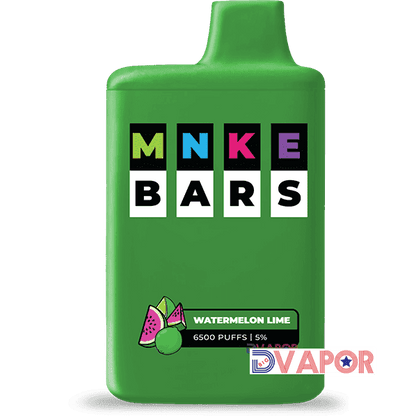 CLEARANCE (Non-Refundable) MNKE Bar 16ml 6500 Puff 5% Rechargeable Disposable Vape