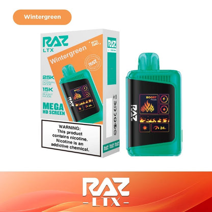 RAZ LTX 25K Disposable Vape 16ml 5%