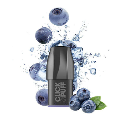 X-BAR Click & Puff - Pack de 2 Cartouches 2ml 650 Puffs