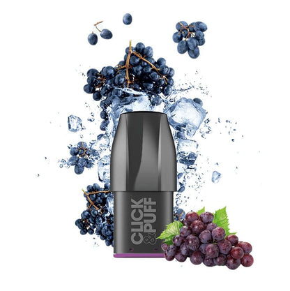 X-BAR Click & Puff - Pack de 2 Cartouches 2ml 650 Puffs