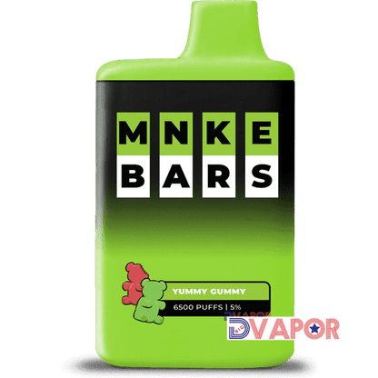 CLEARANCE (Non-Refundable) MNKE Bar 16ml 6500 Puff 5% Rechargeable Disposable Vape